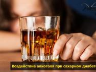Последствия употребления алкоголя при сахарном диабете различных типов Спиртные напитки диабете 2 типа